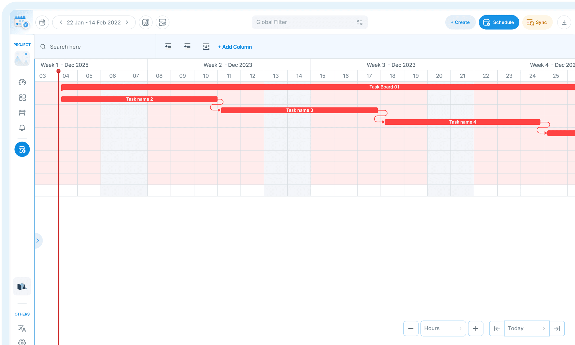 Scheduled