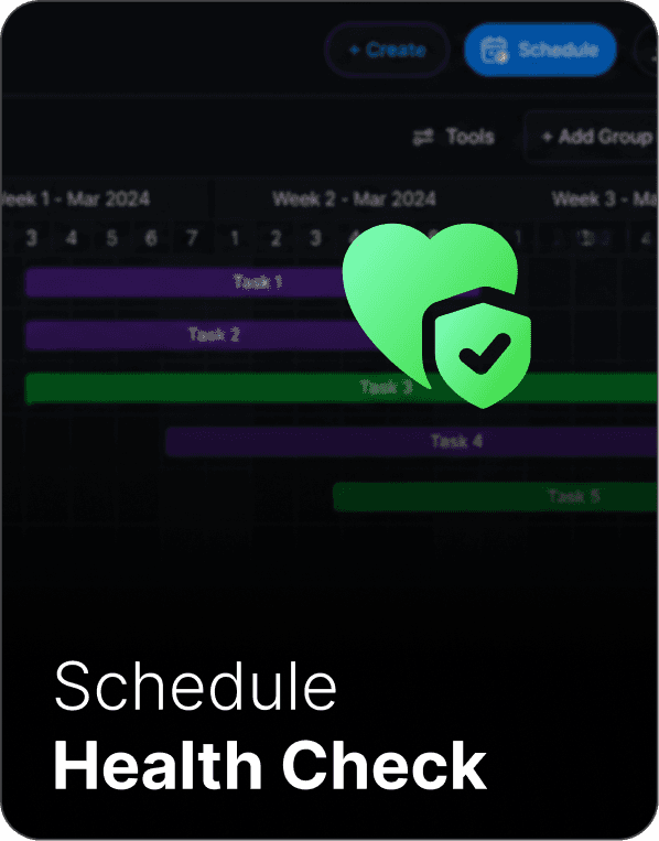 Schedule Health Check