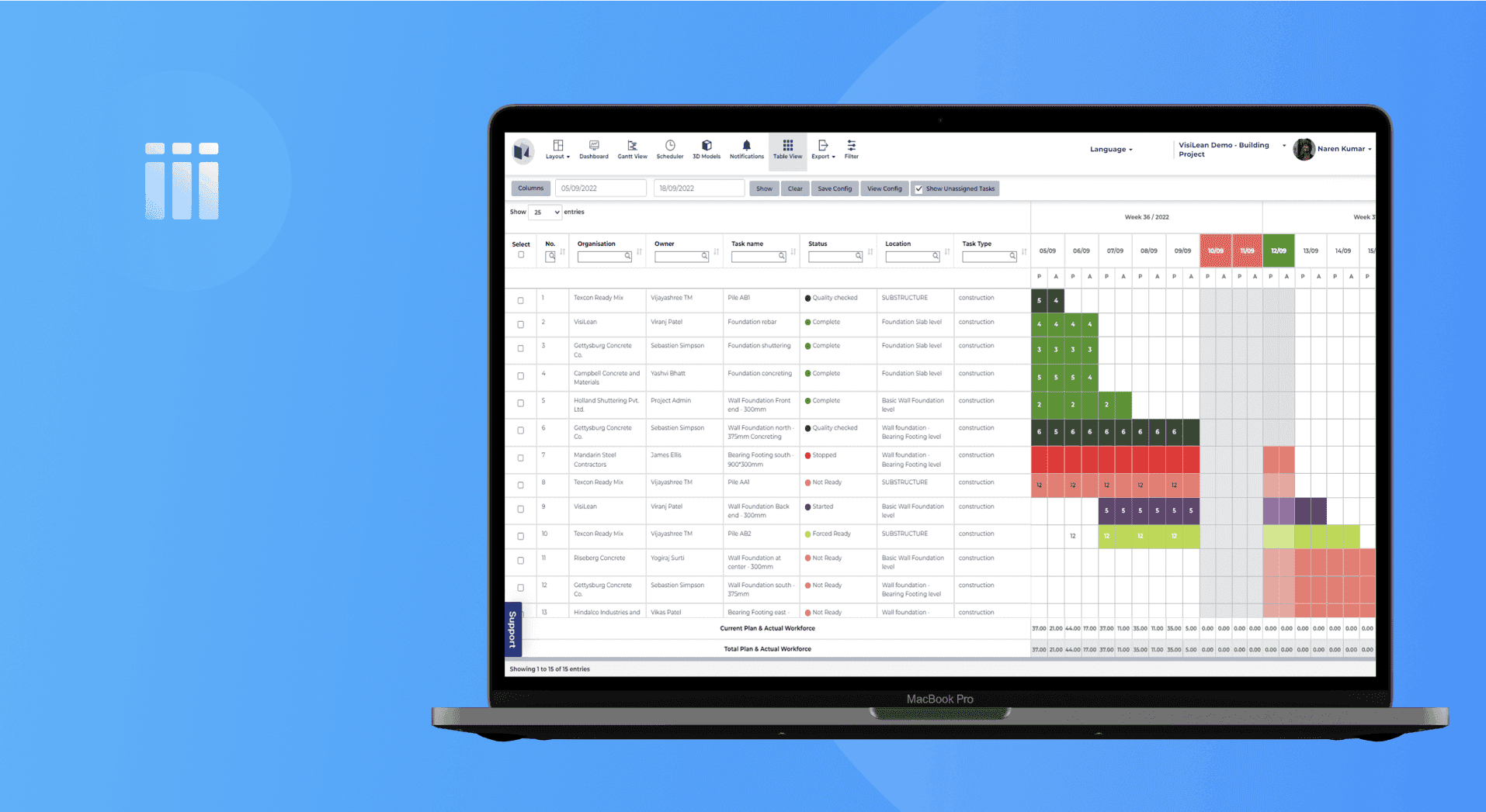 Table View — Your Microsoft® Excel® Alternative