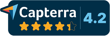 Capterra rating 4.2 out of 5