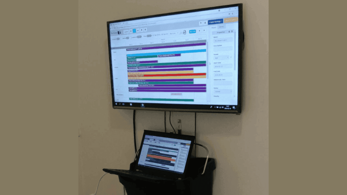 VisiLean in focus in Sweden | Presentation mode in daily use