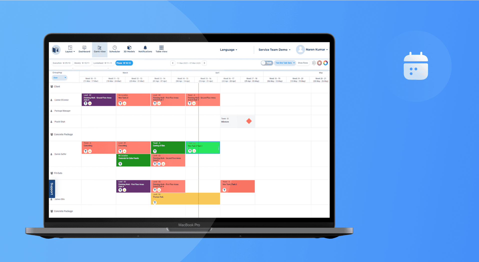 Collaborative Planning screenshot