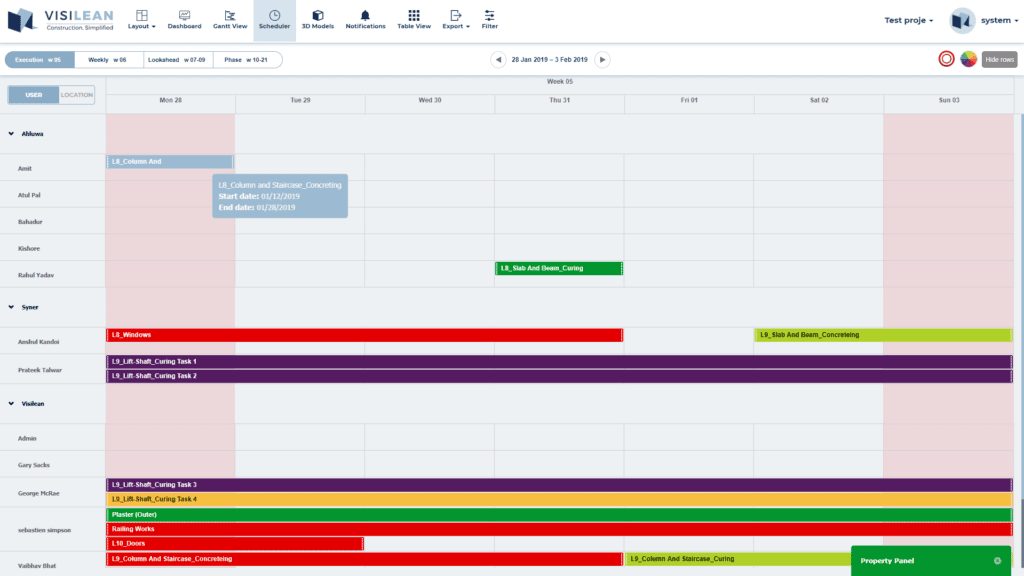 Scheduler by VisiLean