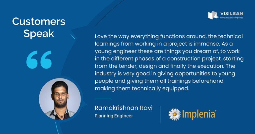 Rama Krishanan Ravi Implenia